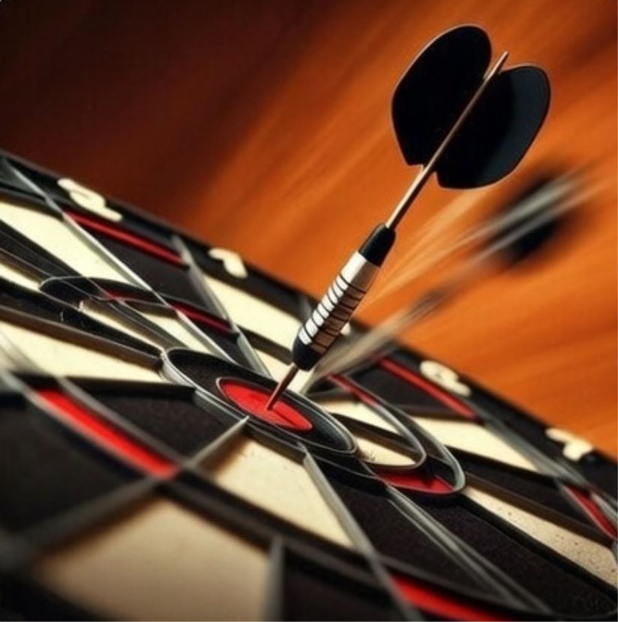 Darts precision throw